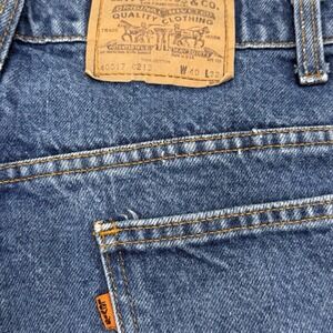 Vintage Levi's 517 Orange Tab 1986 USA Made Bootcut Jeans 40x32 (Fit-38x31)